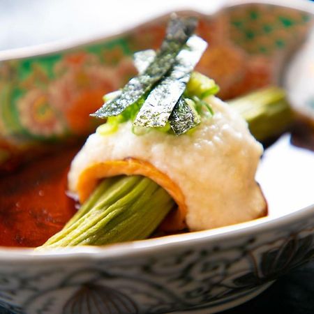 Yufuin Ryokan Dining Kitchen Zen Exterior foto
