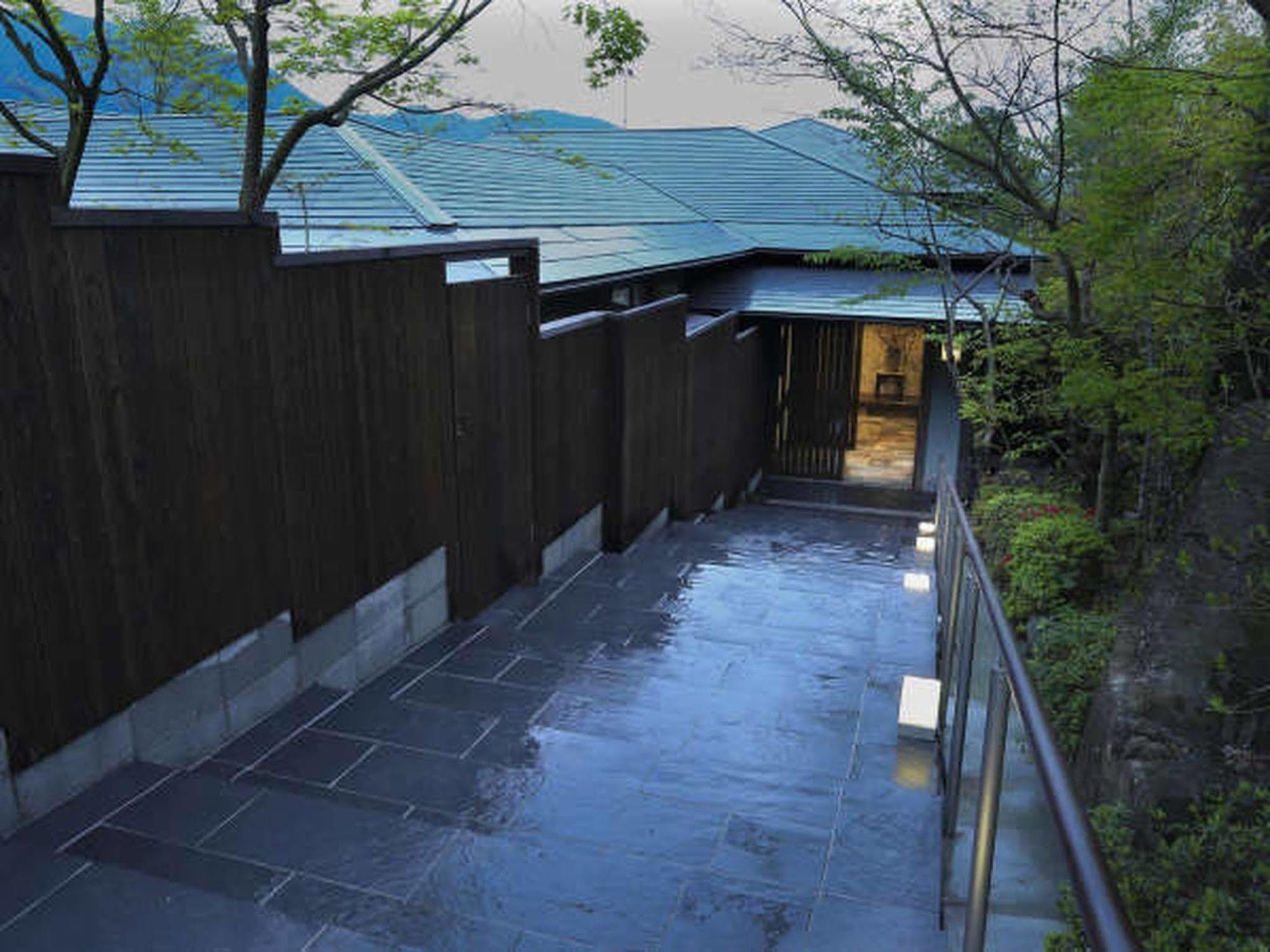 Yufuin Ryokan Dining Kitchen Zen Exterior foto