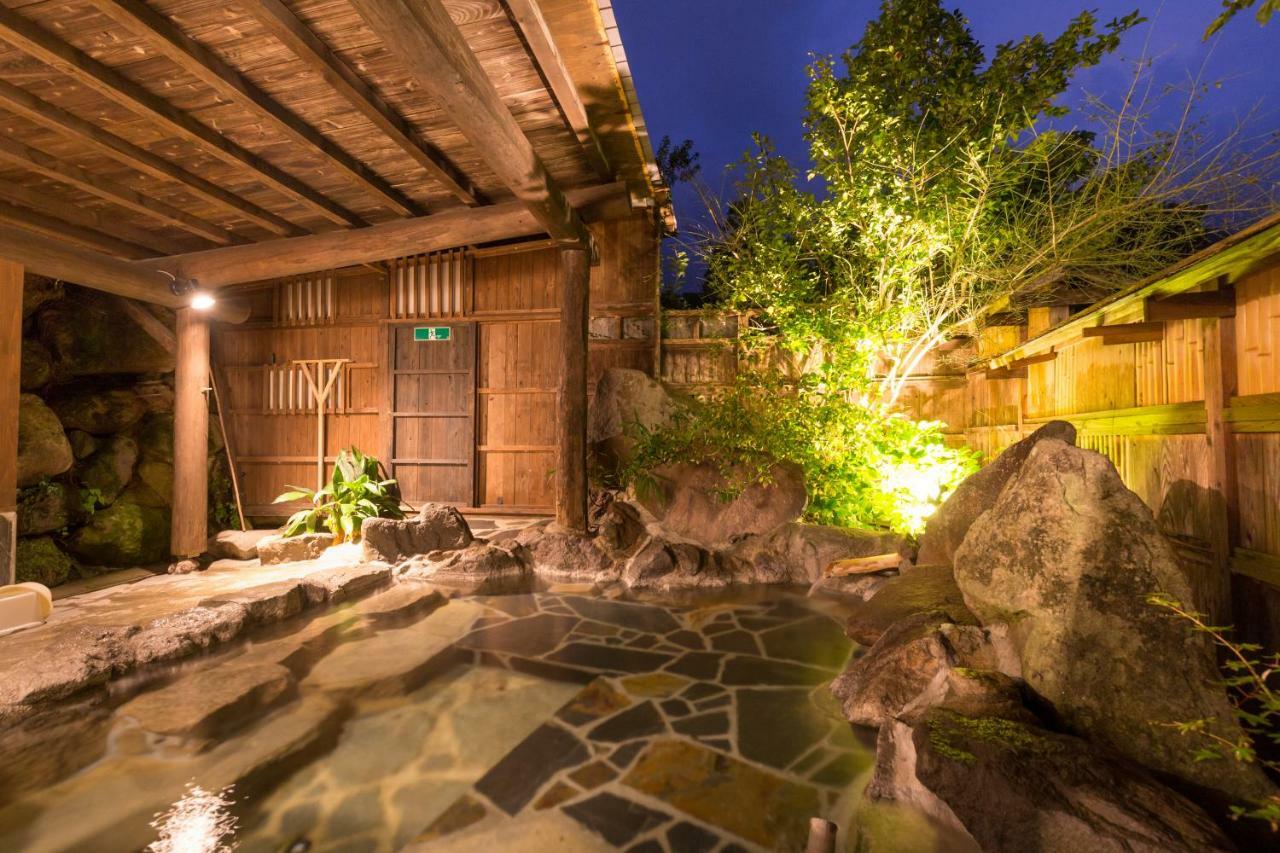 Yufuin Ryokan Dining Kitchen Zen Exterior foto