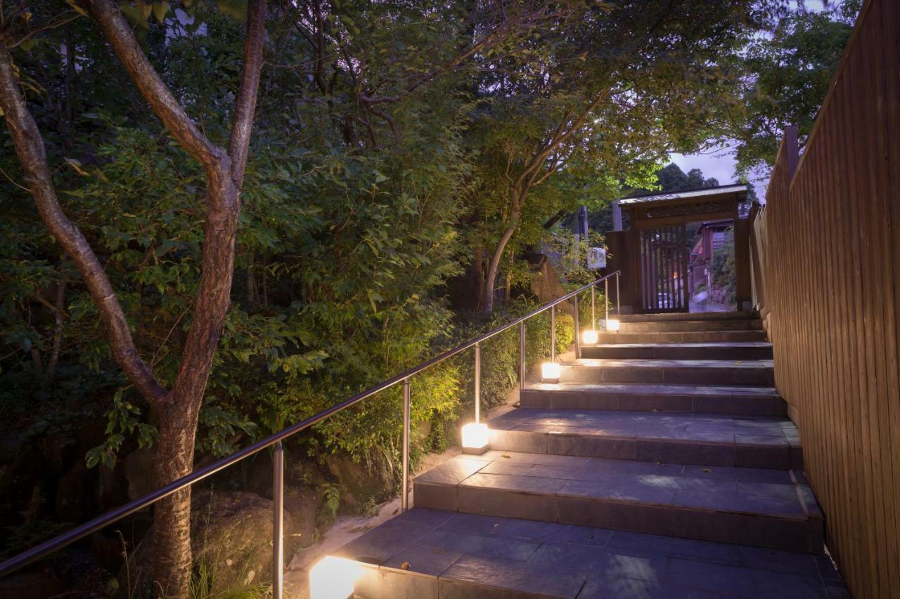 Yufuin Ryokan Dining Kitchen Zen Exterior foto