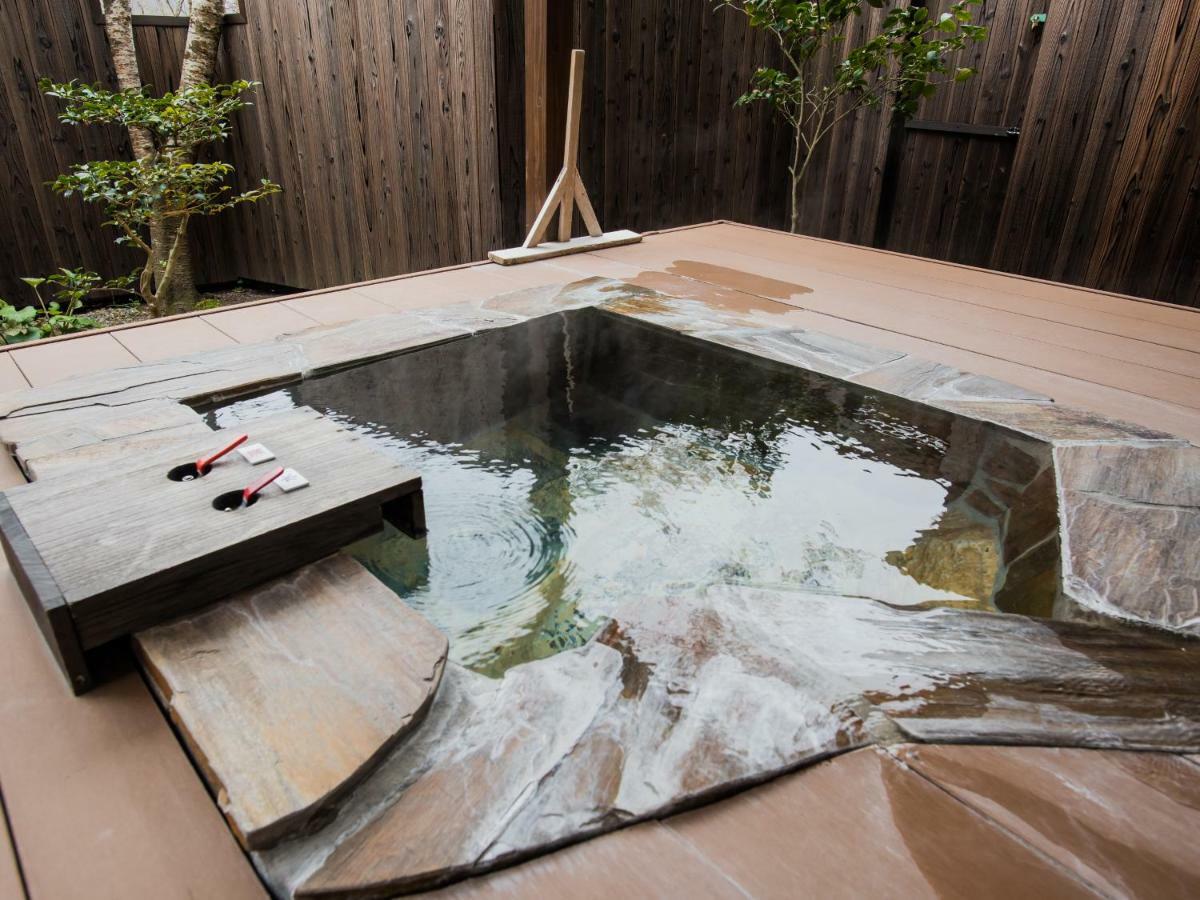 Yufuin Ryokan Dining Kitchen Zen Exterior foto